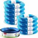 9 Pack Diaper Pail Refills Compatible with cartridges for Genie diaper pail refills bags refill (Cartridge is not included)