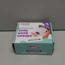 Child Safety Door Knob Cover (4 Pack) Hard-to-Remove Dual-Lock Door Handle Covers for Kids - Reusable Baby Proof Door Knob Locks - Installs Easily, No Tools Needed (White)