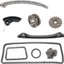 WATERWICH Engine Timing Chain Kit Compatible with Ford Edge Escape Explorer Focus Fusion Mustang Taurus Lincoln MKC MKT MKZ 2012-2020 Replacement for 9-0744SA 1F2012700 CJ5Z6K254B