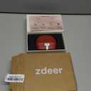 ZDEER LED Red Light Therapy for Face & Neck Massager Facial Care Device  Electric Gua Sha Brass Tool with Heat & Vibration for Firming, Sculpting & Skincare, Red