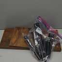 GHWIE Corner Shelf Organizer, 3 Tier Bamboo Kitchen Countertop Rack for Living Room, Office, Bookshelf Display Shelves, Space Saving Storage Shelves,Rustic Brown