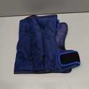 KingPavonini XXL Knee Ice Pack Wrap Around Entire Knee After Surgery, Large Reusable Gel Ice Pack for Injuries, Pain Relief, Swelling, Sports Injuries, 1 Pack (Blue)