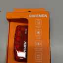 RAVEMEN TR150 Bike Tail Light, 280 Visible Bike Rear Light with Brake Detection and Auto On Off Feature