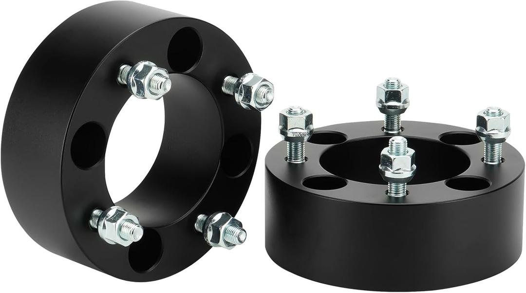 AEagle 4X110 Wheel Adapters 2" for Honda Yamaha Suzuki Rancher Fourtrax Foreman, Forged 4 Lug Wheel Spacers with M10x1.25 Studs 84mm Bore 2PCS