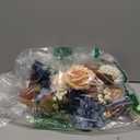 Ling's moment Fake Flowers Box, Faux Artificial Greenery Stems Foam Roses Gardenia Silk Dahlia Fabric Flower for Centerpieces Bouquet Wedding Vase Decorations, Burnt Orange & Navy, Grand Combo