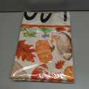 3 x Fall Garden Yard Flag 28 x 40 Inch Outside Double Sided Burlap Pumpkin Rugby Maple Leaf Welcome Flag Farmhouse Holiday Patio Lawn House Outdoor Decorations (Multicolor)