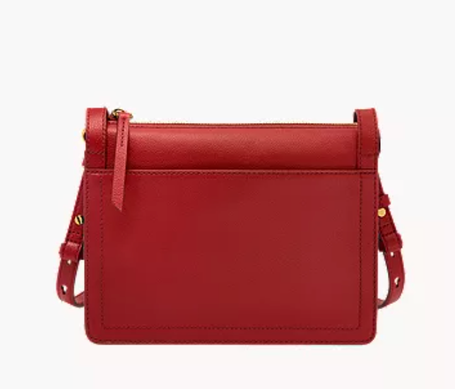 Fossil Women's Taryn Leather Crossbody Purse Handbag for Women