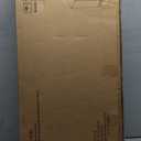 Shoe Storage Cabinet with Handmade Rattan Drawers, Freestanding Shoe Organizer Cabinet with Solid Wood Legs, Narrow Shoe Cabinet Storage for Entryway, Rustic Slim Shoe Rack Cabinet (White) (Width - 31.5 inches)