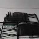 samstar Rolling File Cart,Under Desk Organizer, File Organizer beside Desk, Binder Paper Letter Storage with Wheels,for Office Supplies & Classroom Organization