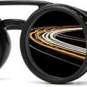 Hand Made Nd-400 9 Gears Round Polarized Adjustable Dimming Men Sunglasses women Filter Diving Fishing