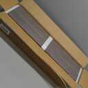 upsimples Floating Shelves for Wall, 23.6 Inch Shelves for Decor Storage Set of 6, Wall Mounted Wood Shelf for Bedroom, Living Room, Bathroom, Kitchen, Long Picture Ledge Shelves, Grey