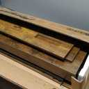 Aheaplus Headboard for Queen Size Bed Frame, Headboards with Outlets, USB Ports and LED Light, Head Board with Storage, Height Adjustable, Sturdy and Stable Headboard, Queen Size, Rustic Brown