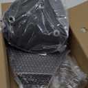 labwork Motorcycle Crocodile Style Leather Cushion Solo Seat with Cushion Spring Base Plate Bracket (brown)