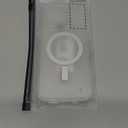 OtterBox iPhone 15 Pro (Only) Symmetry Series Clear Case - Stardust (Clear/Silver), Snaps to MagSafe, Ultra-Sleek, Raised Edges Protect Camera & Screens