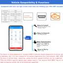 Veepeak Mini Bluetooth OBD2 Scanner for Android ONLY (NOT for iOS) Car Wireless Check Engine Light Code Reader & Diagnostic Tool