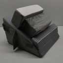 Reading Pillow for Sitting in Bed Adult, Back Pillow for Bed Sitting up, Reading & Bed Rest Pillows for Watching (Gray/Gray)