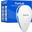 PestLab Ultrasonic Pest Repeller Indoor Plug In Bug Repellent for Mice, Rodents, Rats, Roaches, Ants, Spiders, Mosquitoes & Bed Bugs Electronic Pest Control Device with 300 Sq Ft Coverage 1 Pack