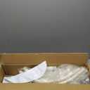 55" Extra Large Portable Foldable Bathtub Soaking Bathing Tub with Metal Frame for Adult Bathroom Folding SPA Tub for Shower Stall, Separate Family Bathroom SPA Tub for Hot Ice Bath