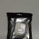 with Safety Lock for Galaxy Buds Pro 3 Case/Galaxy Buds 3 Case with Cleaner Kit for Men Women, Anti-Yellowing Clear Top Cover and Metal Spray Paint Lower Cover for Samsung Buds Pro 3- Black (Metallic Silver Gray)