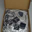 6 Pcs 12 Inch Solar Christmas Outdoor Light Decoration Christmas Hanging Ball LED Waterproof 60 Light with 8 Flicker Modes for Garden Tree Holiday Party Fireplace Decor