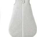 Duomiaomiao 2.5 TOG Baby Sleep Sack 100% Cotton Winter Baby Wearable Blanket, Warm Quilted Comfy Toddler Sleeping Sack 37"/L