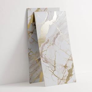 Haimin Peel and Stick Wall Panels 20 Pieces 23.6x11.8in (38.7 Sq. Ft. Coverage) Lightweight Backsplash Marble Look Tile (Not Real Marble), Ideal for Kitchen Bathrooms Living Rooms Bedrooms