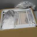 Rolling Cart with Drawers, 4-Tier Utility Cart Snack Storage Organizer with Lockable Wheels, Metal Kitchen Storage Cart with Wooden Top for Craft, Bathroom, School, Office, Bedroom, White