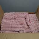 BEDELITE Fleece Full Comforter Set -Super Soft & Warm Fluffy Dusty Pink Bedding, Luxury Fuzzy Heavy Bed Set for Winter with 2 Pillow Cases