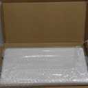 2 PCS Water Absorbent Diatomite Coasters (12.2" x 5.5"), Grooved Design, Water Absorbing Stone Used for Hand Soaps & Plants & toiletries in The Modern Home (White)