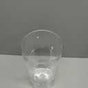 Borosilicate Glass, Clear Candle Holder, Glass Chimney for Candle Open Ended, Glass Hurricane Candle Holders Diameter 4.3", Height 8"
