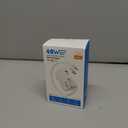 4-in-1 Retractable Gan Wall Charger Plug USB C,Travel Essentials Brick Multiport, 3ft Lightening+ Type C Cables,40W Fast Charging Foldable Block for iPhone 17 Pro/16/15/14/13,iPad,Galaxy