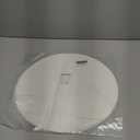 Baking Parchment Circles, Set of 100, 12 Inch Non Stick Baking Parchment Paper for Springform Cake Tin, Toaster Oven, Tortilla Press and so on (White)