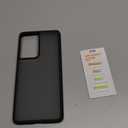 TORRAS Shockproof Compatible for Samsung Galaxy S21 Ultra Case, [Military Grade Drop Tested] S21 Ultra Case, Translucent Matte Hard Back with Soft Edge Slim Thin Galaxy S21 Ultra Case, Matte Black