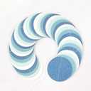 Light-Baby Dusty-Blue White Party-Decoration Garland - 52ft Baby Boy Shower Birthday Streamers,Graduation Bachelorette Bridal Christmas Banner Decor Lasting Surprise
