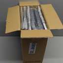 600 Plastic Silverware Set - Plastic Cutlery Set - Disposable - Flatware Set - 200 Forks - 200 Spoons - 200 Knives - Heavy Duty - Party Bulk - Silver