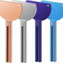 4PCS Toothpaste Squeezer,Tube Squeezer, Metal Tube Presser Tube Roller Tube Wringer Keys Dispenser Roller for Toothpaste Cosmetic Oil Cream Paint Squeezer(4 Color)