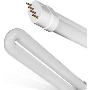 24W Bug Zapper Replacement Light Bulb for Select Stinger Models, 4-Pin Base Tube, Electric Fly Exterminator (2-Pack, White)