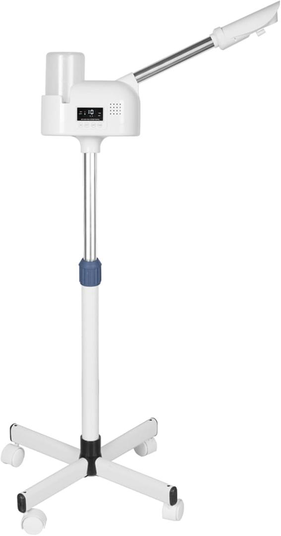 Professional Facial Steamer with Digital Display, 1L Large Water Jag, Fog in 50s, Timer Function, Hot Mist Function, for Home, Salon SPA