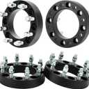 Youxmoto 4PCS 8x6.5 2'' Wheel Spacers Fit for Dodge Ram 2500 3500 1994-2010, Fit for Ford F250 F350 1975-1997, 130mm Hub Bore Wheel Adapters with 9/16"-18 Studs
