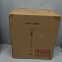 70" Torchiere Floor Lamp with NightLight, Etched Glass Shade, Bulb Included
