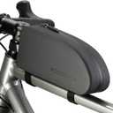 ROCKBROS Bike Top Tube Bag Bicycle Front Frame Bag Waterproof Bike Pouch Pack Bike Phone Bag Cycling Accessories Pouch for Mountain Road Bike Large