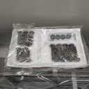 Metal Bed Frame,Queen Size Bed Frame with Storage Space,Heavy Duty Sturdy Mattress Foundation,Easy Assembly,No Box Spring Needed, Black,18 Inch,Queen