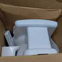 The First Years Super Pooper Potty Training Toilet Plus Potty Seat with Foot Rest White 2-in-1 Toddler Toilet Seat and Potty Chair