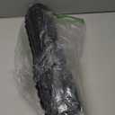 WELTRXE Non Slip Bathtub Mat 35 x 16 Inches Pebbles Shower Mats with Suction Cups, Drain Holes for Bathroom Showers, Tub, Machine Washable Bathroom Mats BPA, Latex Free Safe Tub Mats - Black