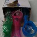 Water Misting Fans Portable Personal Handheld Spray Fan Cooling Outdoor Cooler, Pack of 3 (Blue/Green/Pink)