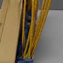 dallisten 20" Silk Artificial Eucalyptus Stems, 12Pcs Fake Eucalyptus Stem with Leaves Berries, Greenery Plants Floral Decorations for Wedding Party Flower Arrangement Home Decor (Navy Blue)