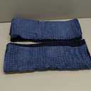 MIULEE Blue Decorative Pillow Covers 18x18 Inch Set of 4 Boho Western Farmhouse Home Decor Couch Throw Pillows Summer Coastal Corduroy Pillowcases Industrial for Sofa Living Room Bed