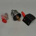 Joinfworld 12V Battery Disconnect Switch with Side Post Mounting Bracket, 200A High Current Battery Cut Off Switch Heavy Duty 48V Master Switch for Car Boat RV ATV UTV Vehicles