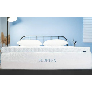Subrtex Gel-infused Memory Foam Mattress Topper, California King, 3 Inch