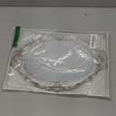 Oval Decorative Mirror Tray, French Style, Makeup Organizer, Jewelry Organizer, Serving Tray, 9.8"x 14.6", Golden Silver